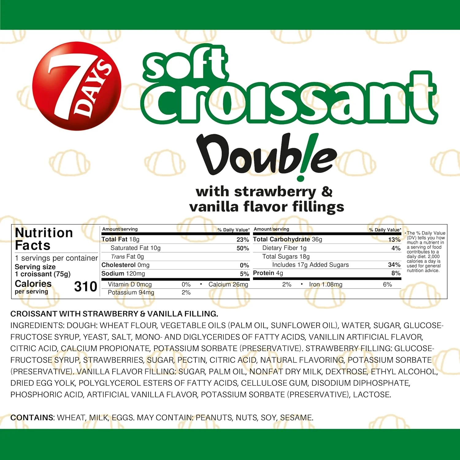 Strawberry & Vanilla Croissant (6 CT) - Image 4
