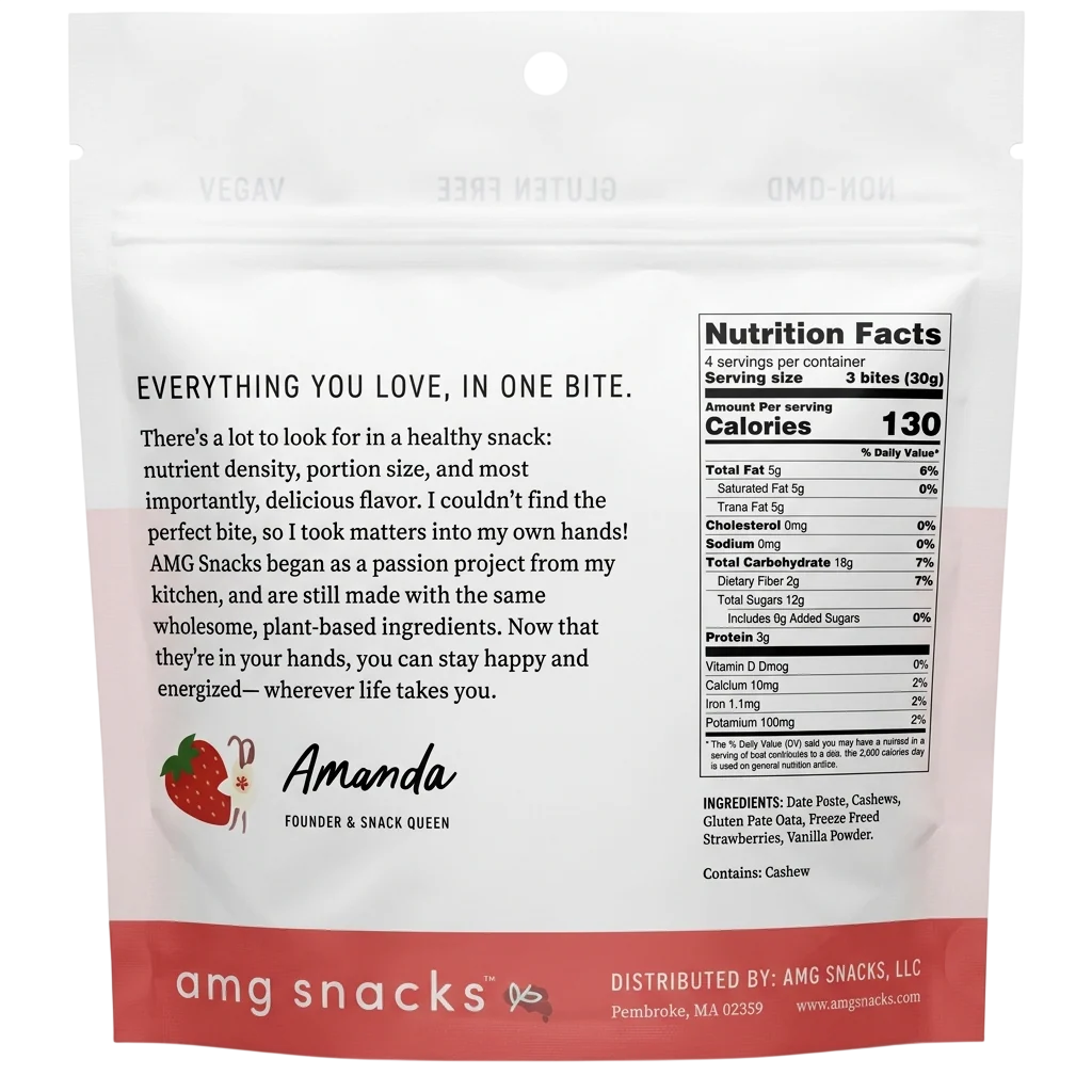 Strawberry Vanilla Energy Bites - Image 2