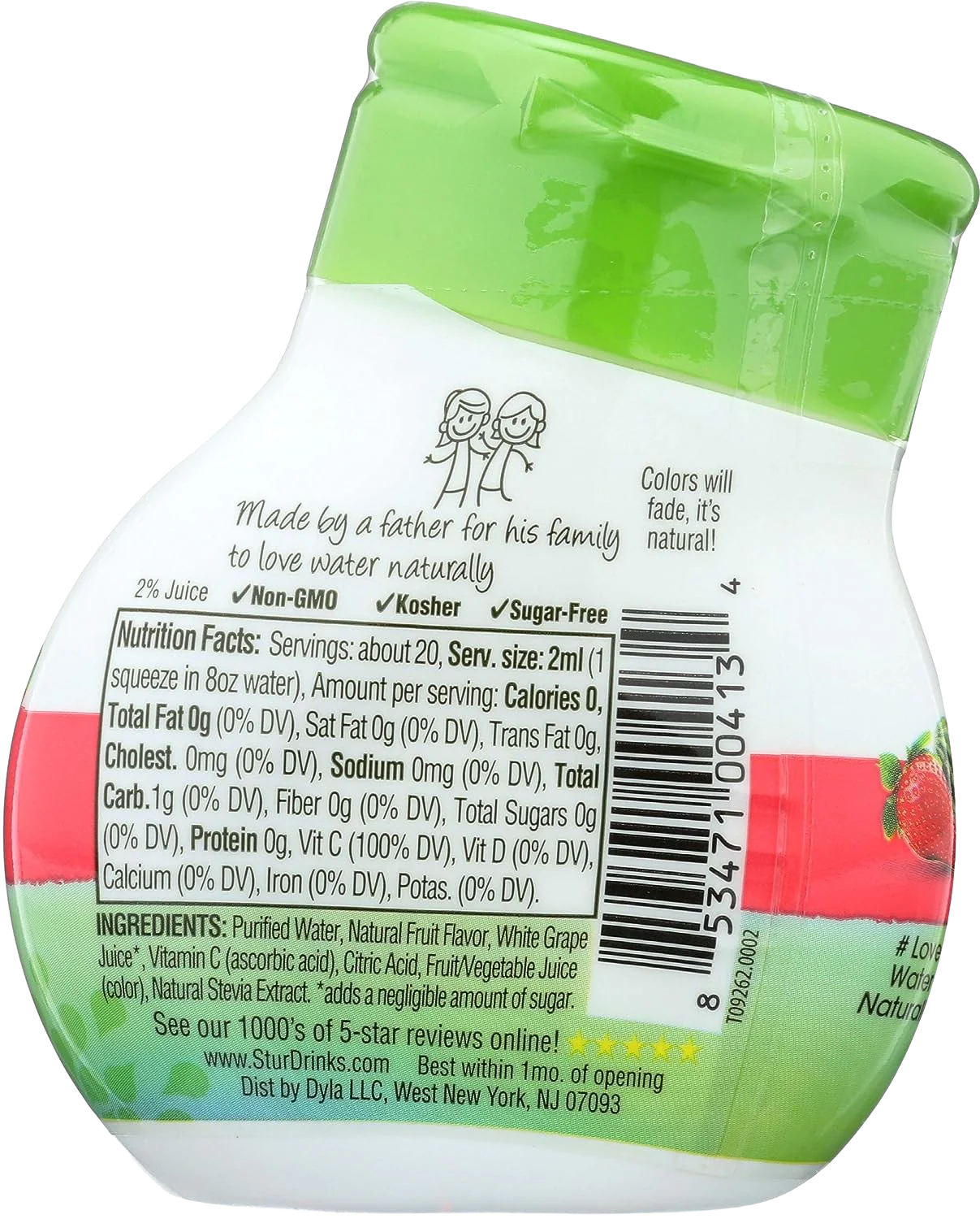 Strawberry Watermelon Liquid Water Enhancer - Image 2