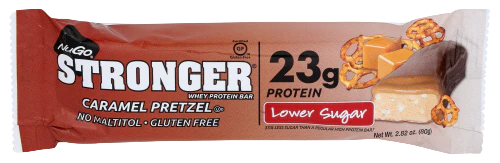 Stronger Caramel Pretzel Bar