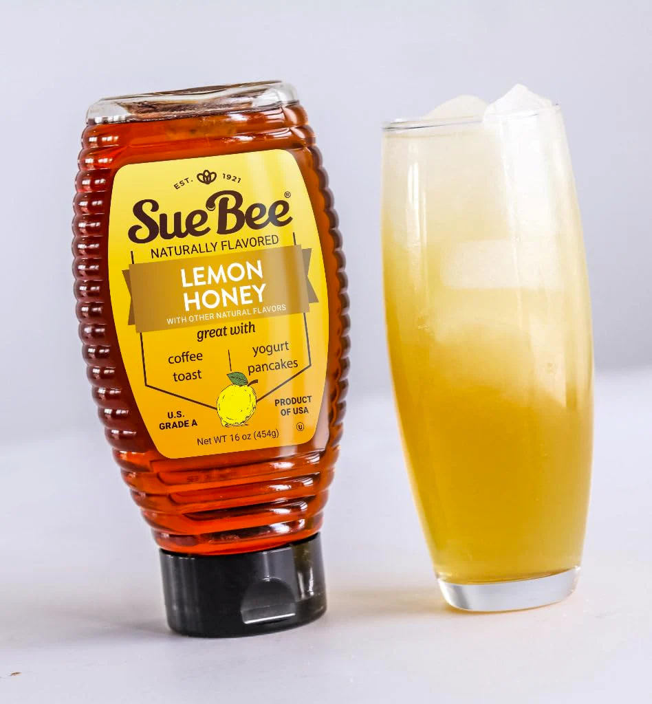 Sue Bee Infusions Lemon Flavored Honey - Image 2