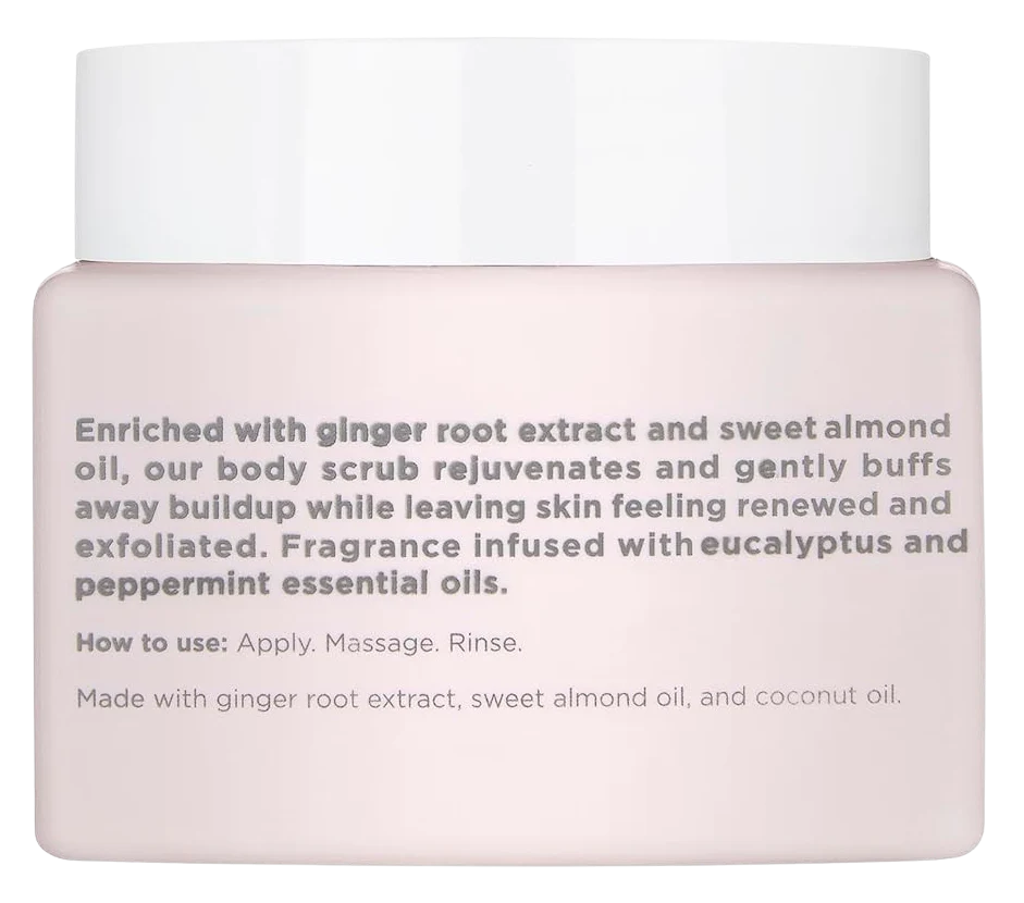 Sugar Coated Mint & Yuzu Scented Exfoliating Body Scrub - Image 5