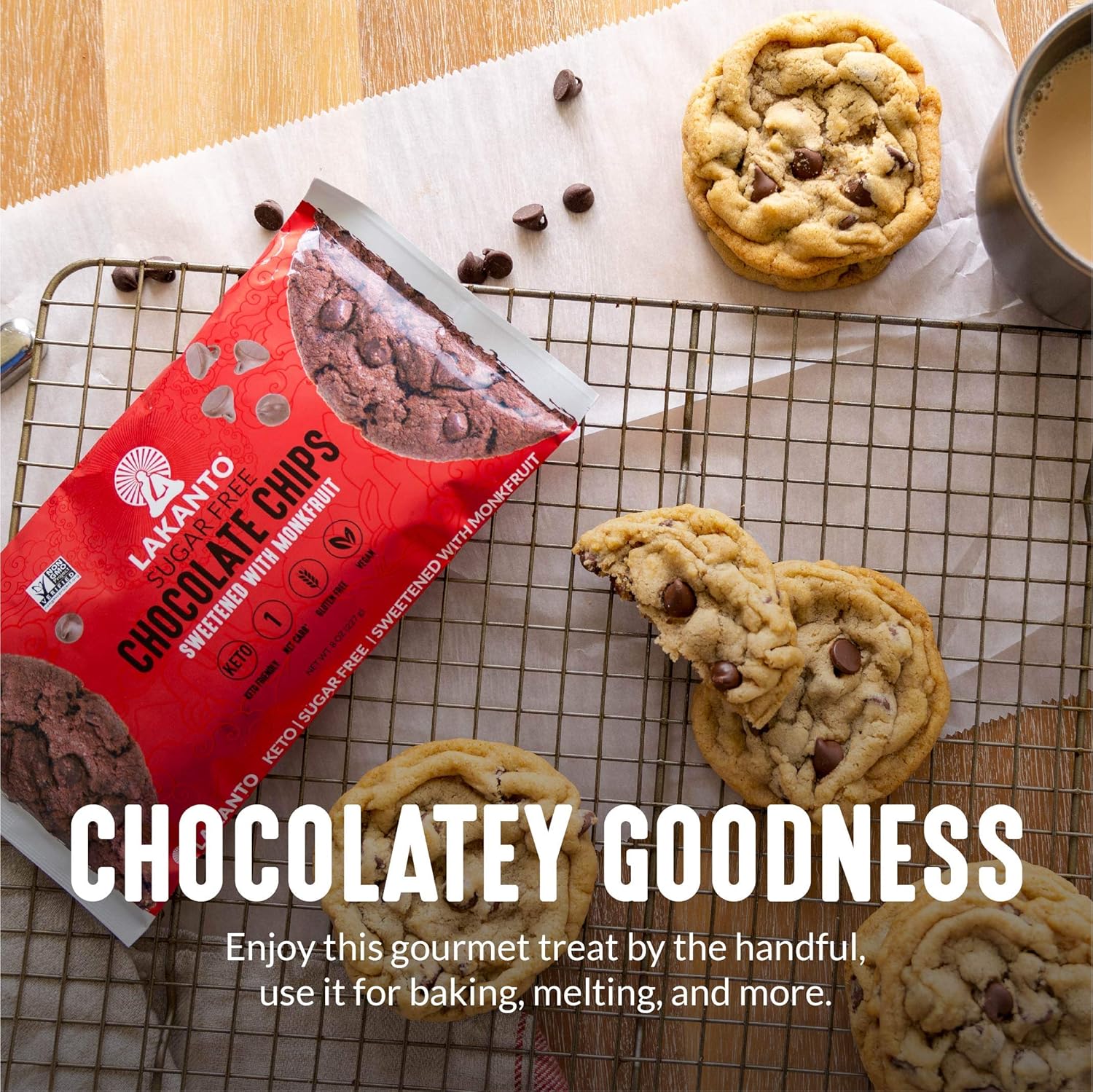Sugar Free Chocolate Chips - Image 3