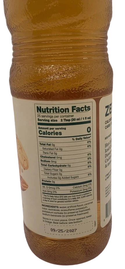 Sugar Free Coffee Syrup Amaretto - Image 2