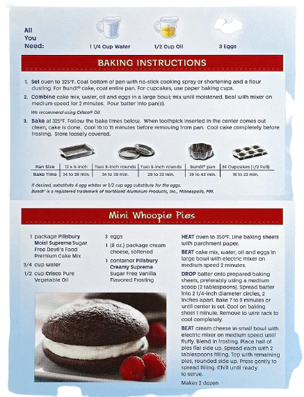 Sugar Free Devil's Food Cake Mix - Image 2