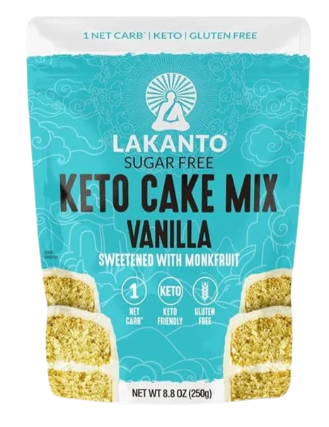 Sugar Free Keto Vanilla Cake Mix
