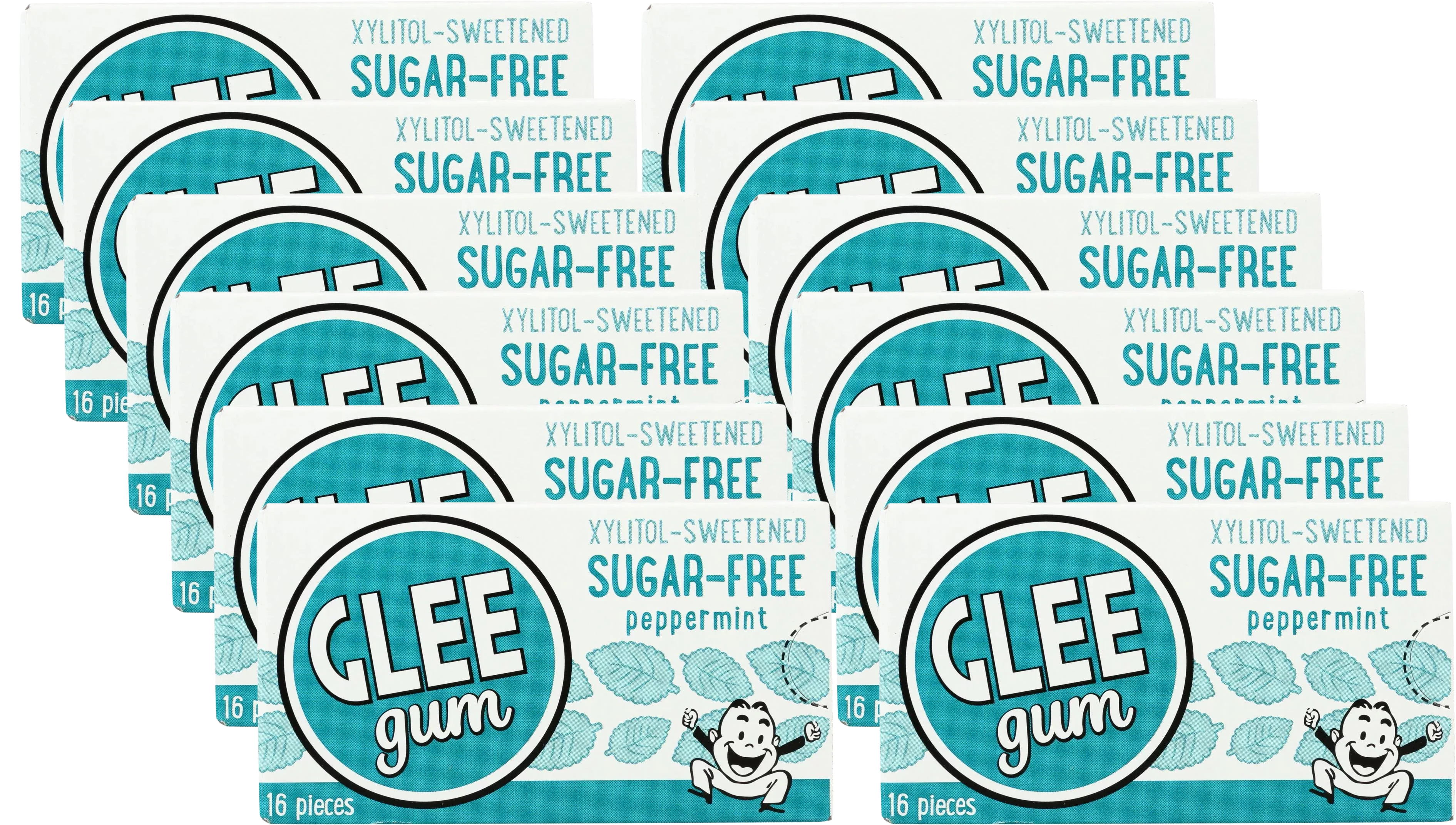 Sugar Free Refresh Mint Gum (12 Pack)