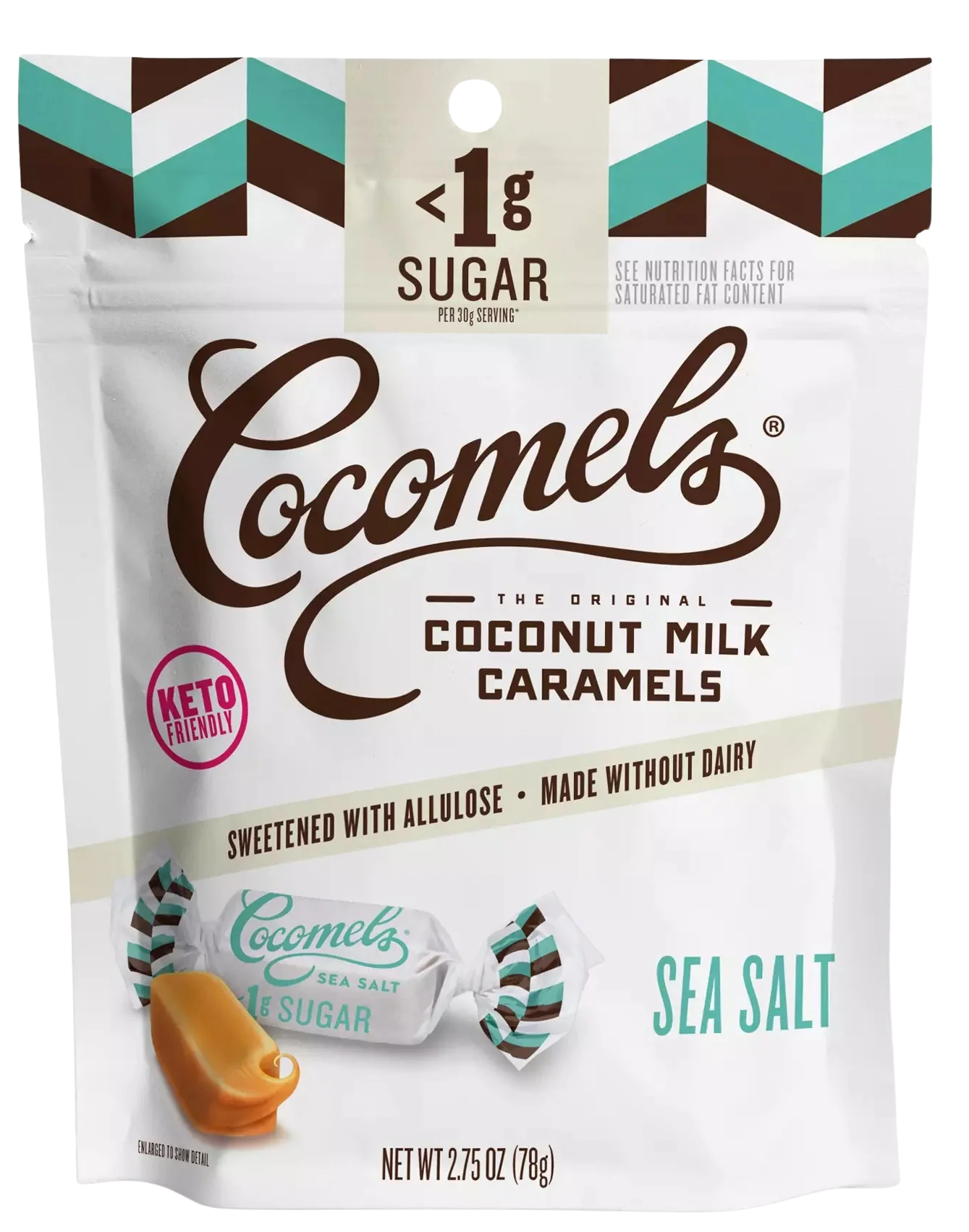 Sugar Free Sea Salt Coconut Milk Caramels