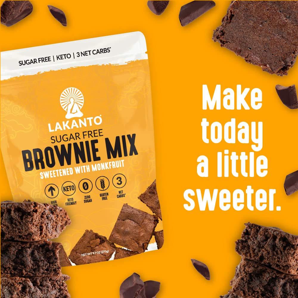 Sugar-Free Brownie Mix - Sweetened With Monk Fruit - Image 2