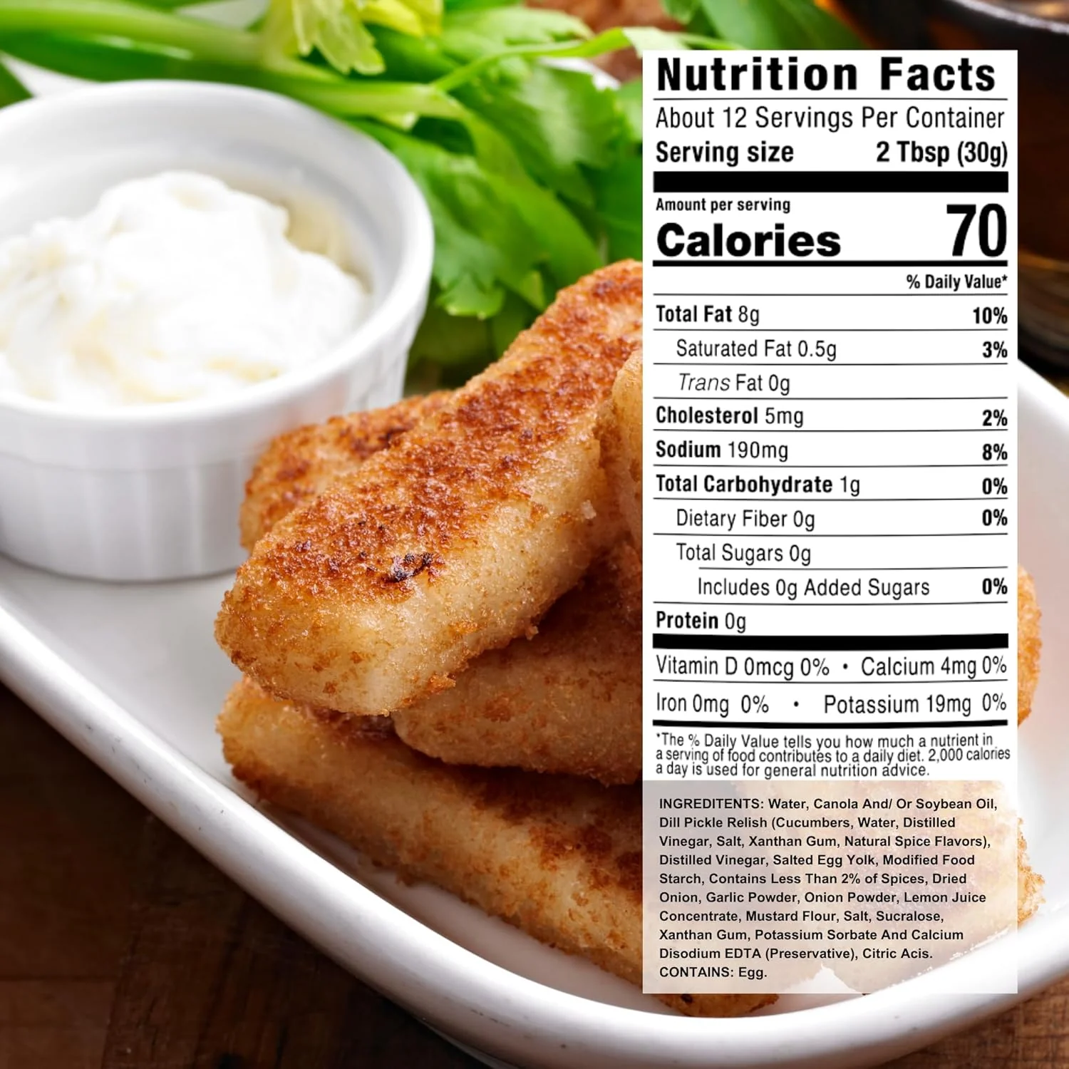 Sugar Free Tartar Style Sauce - Image 5