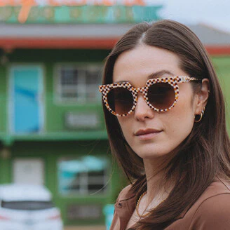 Sunglasses - Toasted Moxie The Aster - Image 3