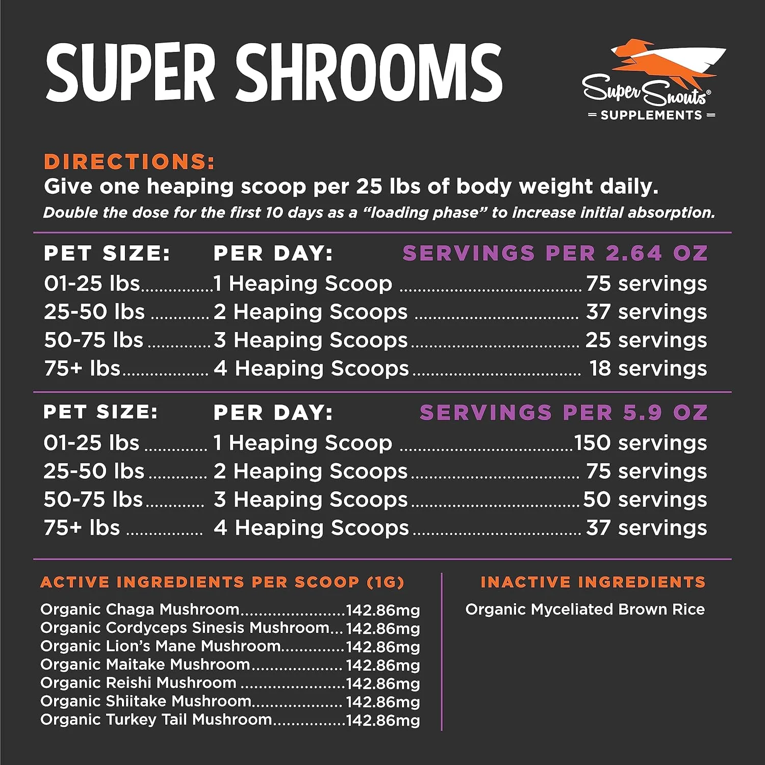 Super Shrooms Mushroom Immune Support Supplement for Dogs and Cats - Image 4