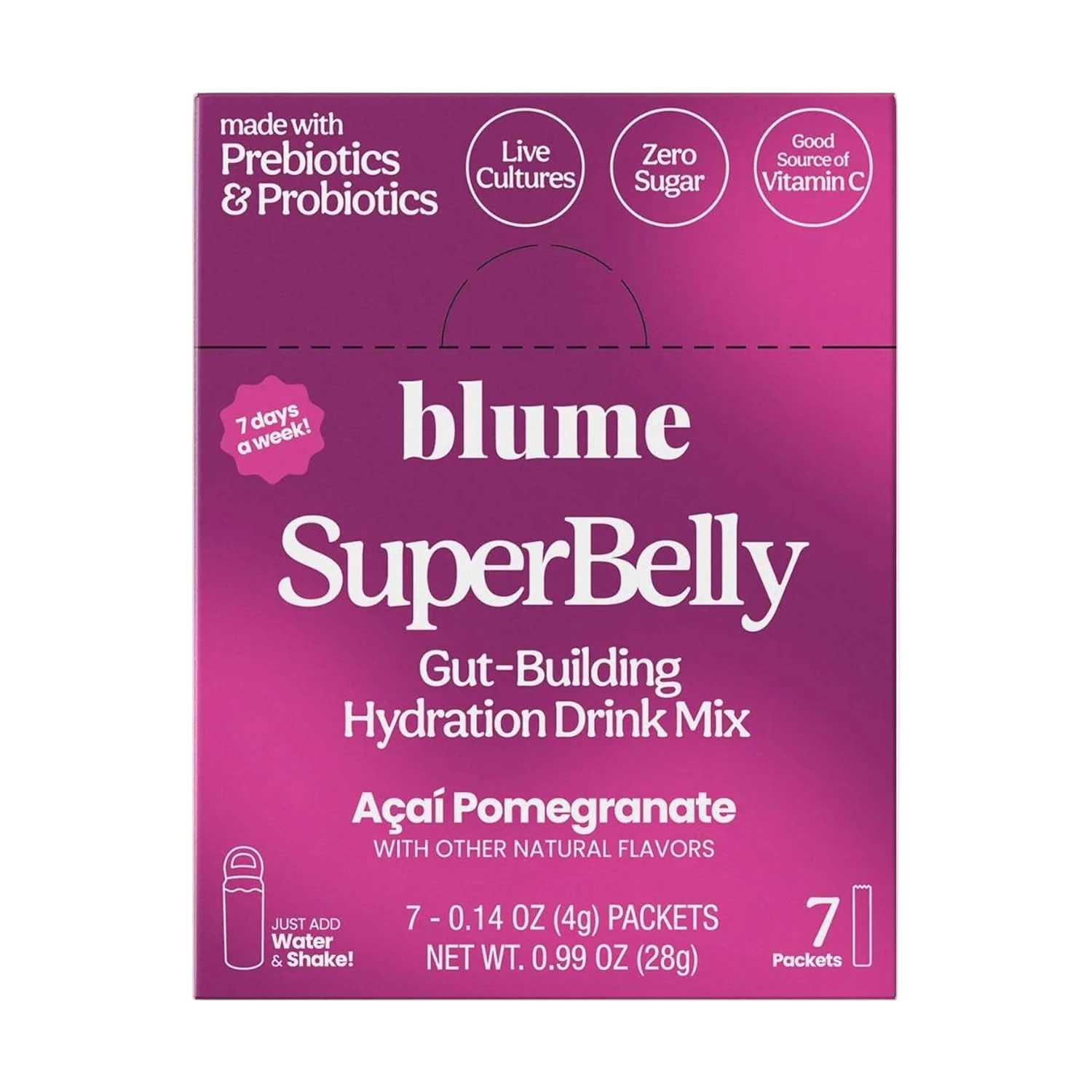 Superbelly Acai Hydration Powder (7 Packets)