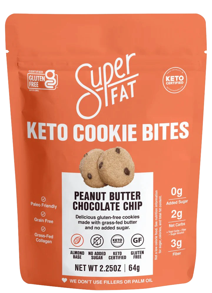 Peanut Butter Chocolate Chip Keto Cookie Bites