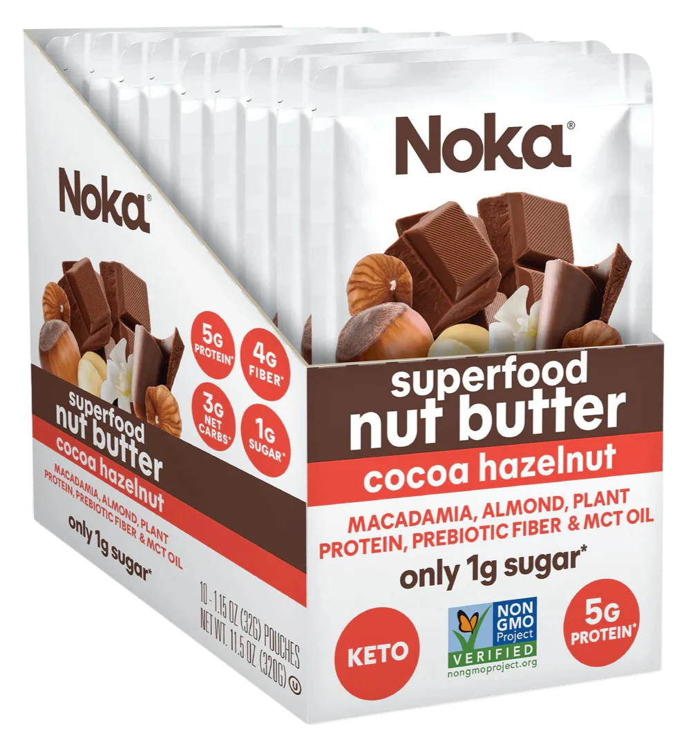 Superfood Nut Butter- Cocoa Hazelnut Sachets (10 CT)