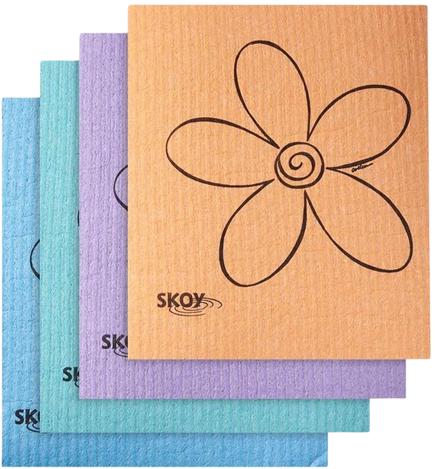 Swedish Dishcloths Assorted (4 Pack)