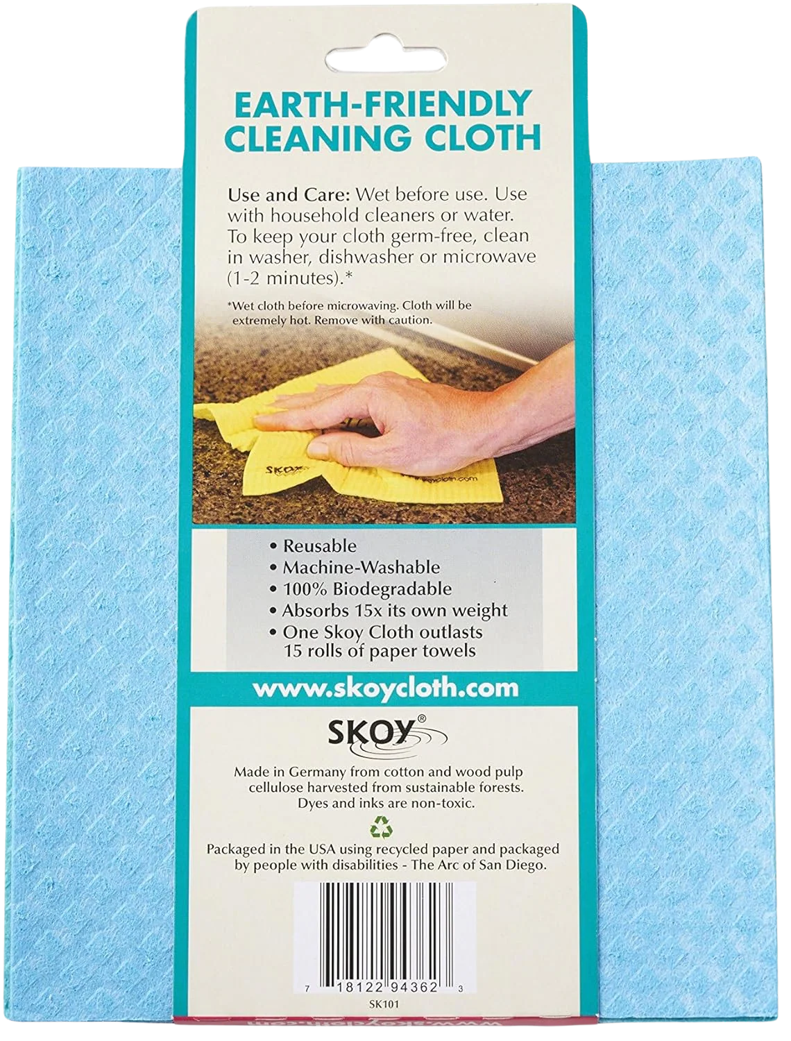 Swedish Dishcloths Assorted (4 Pack) - Image 3