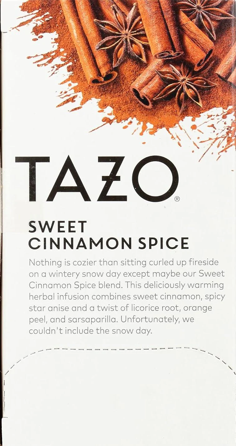 Sweet Cinnamon Spice Herbal Tea (20 CT) - Image 2