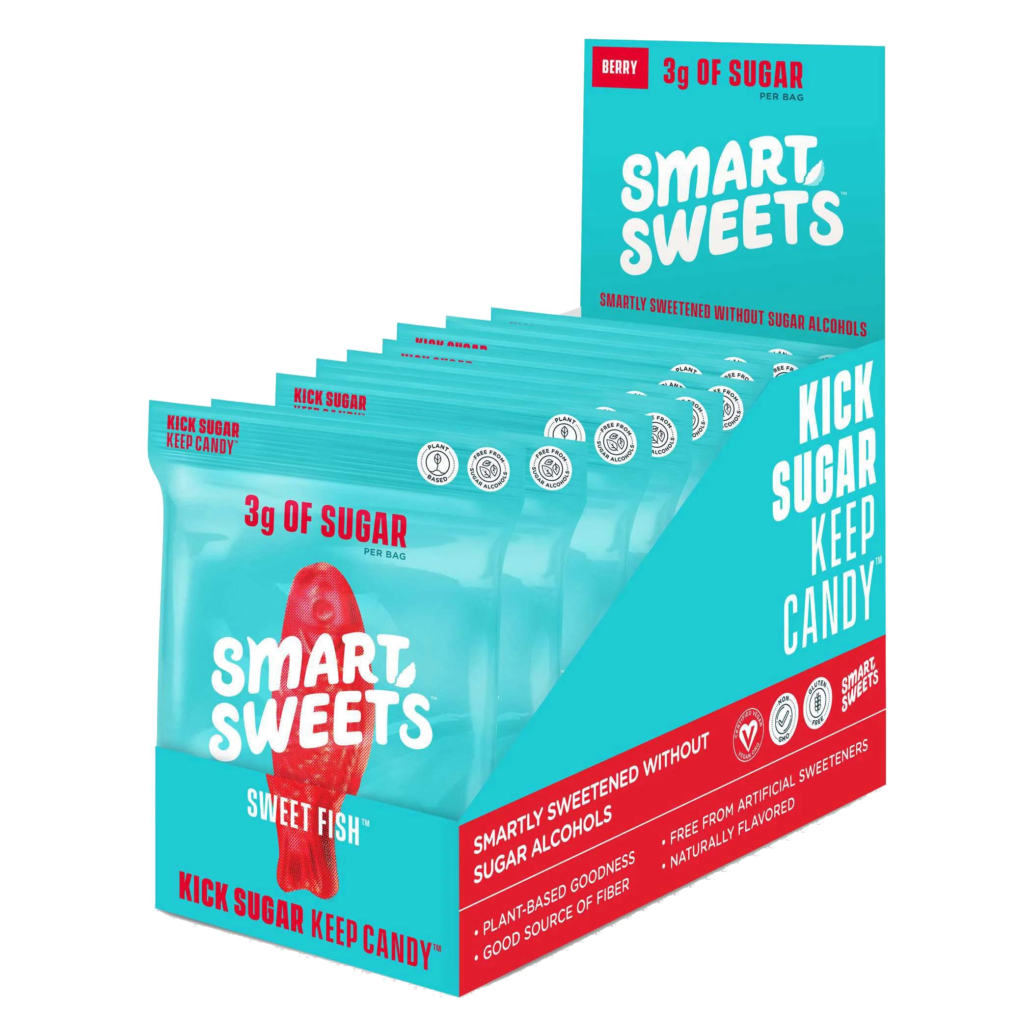 Sweet Fish Soft and Chewy Candy (12 Pack)
