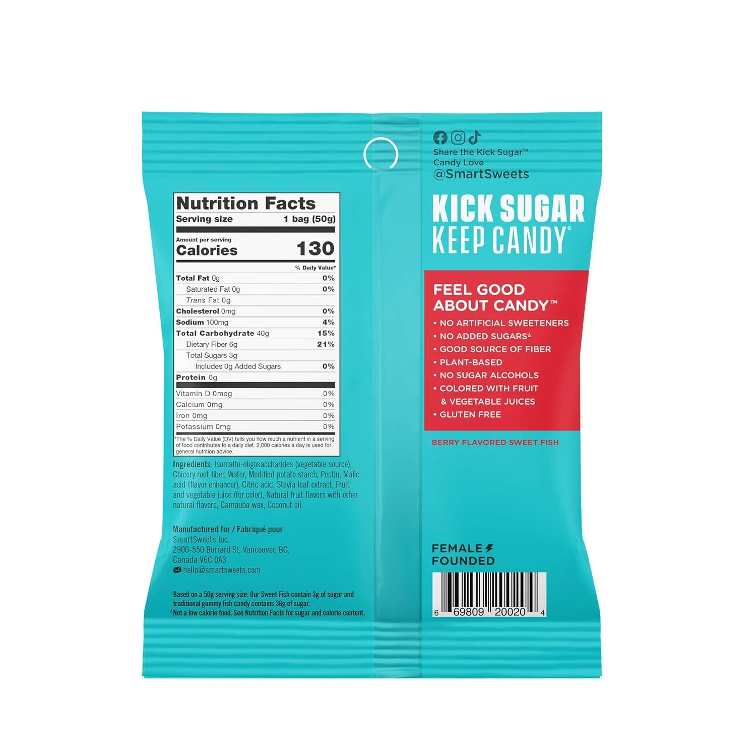 Sweet Fish Soft and Chewy Candy (12 Pack) - Image 3