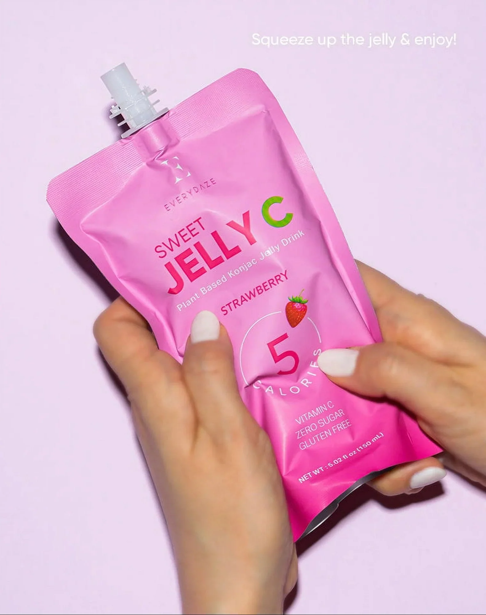 Sweet Jelly C Konjac Jelly - Strawberry (10 Pack) - Image 3