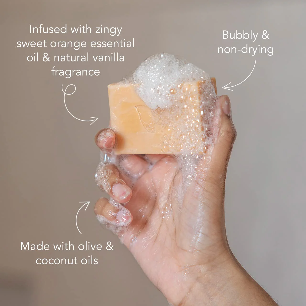 Sweet Orange & Vanilla Bodywash Bar - Image 2