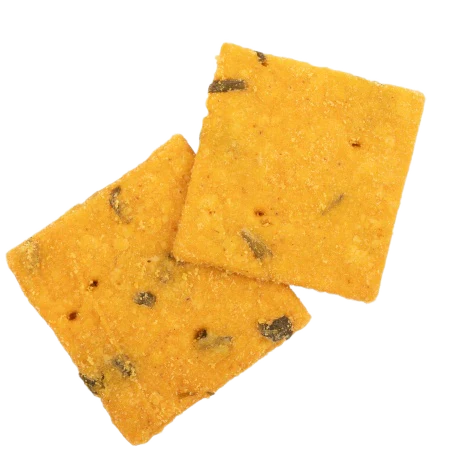 Cheddar Chive Sweet Potato Crackers - Image 2