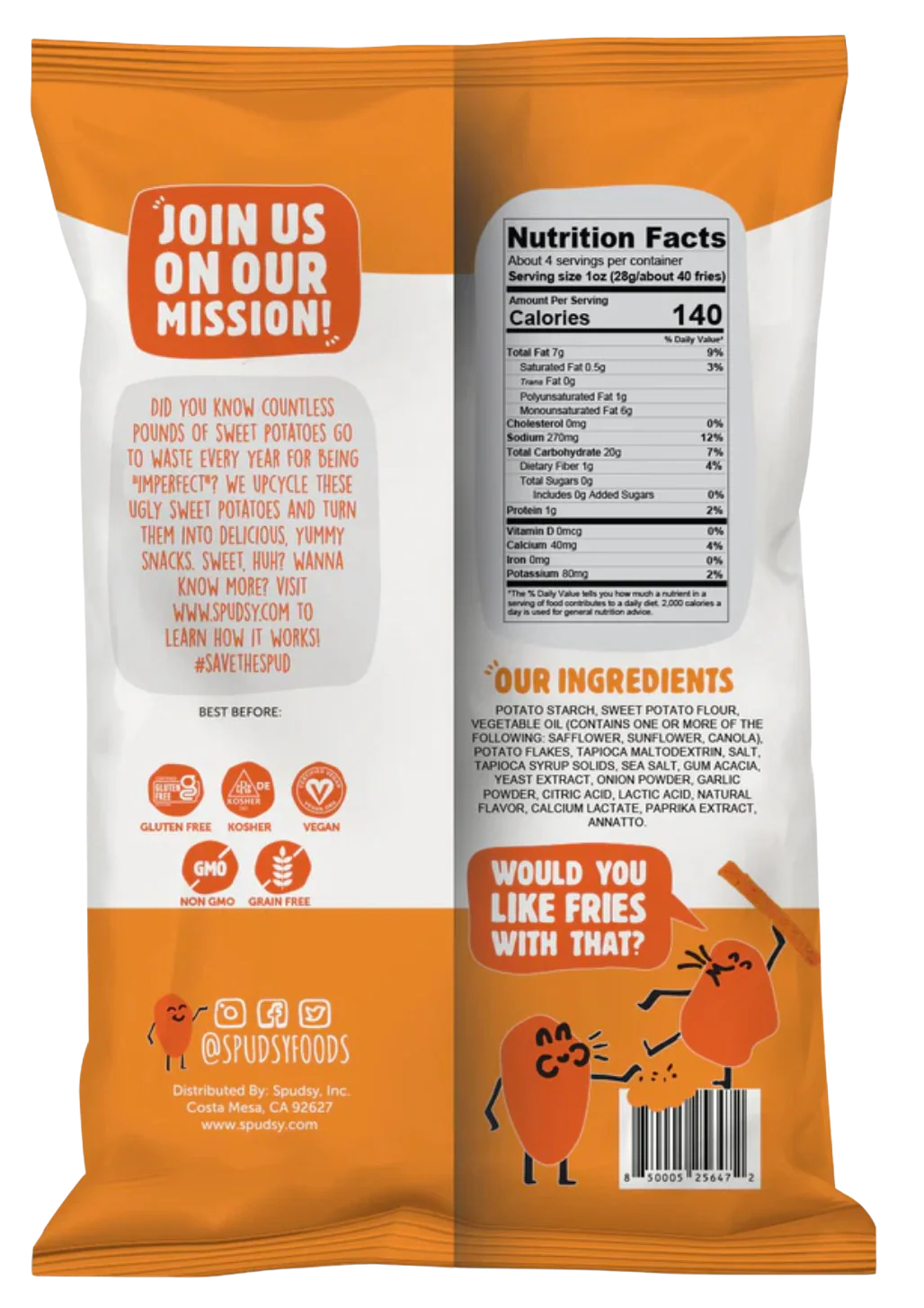 Sweet Potato Fries Cheese Fry - Image 2
