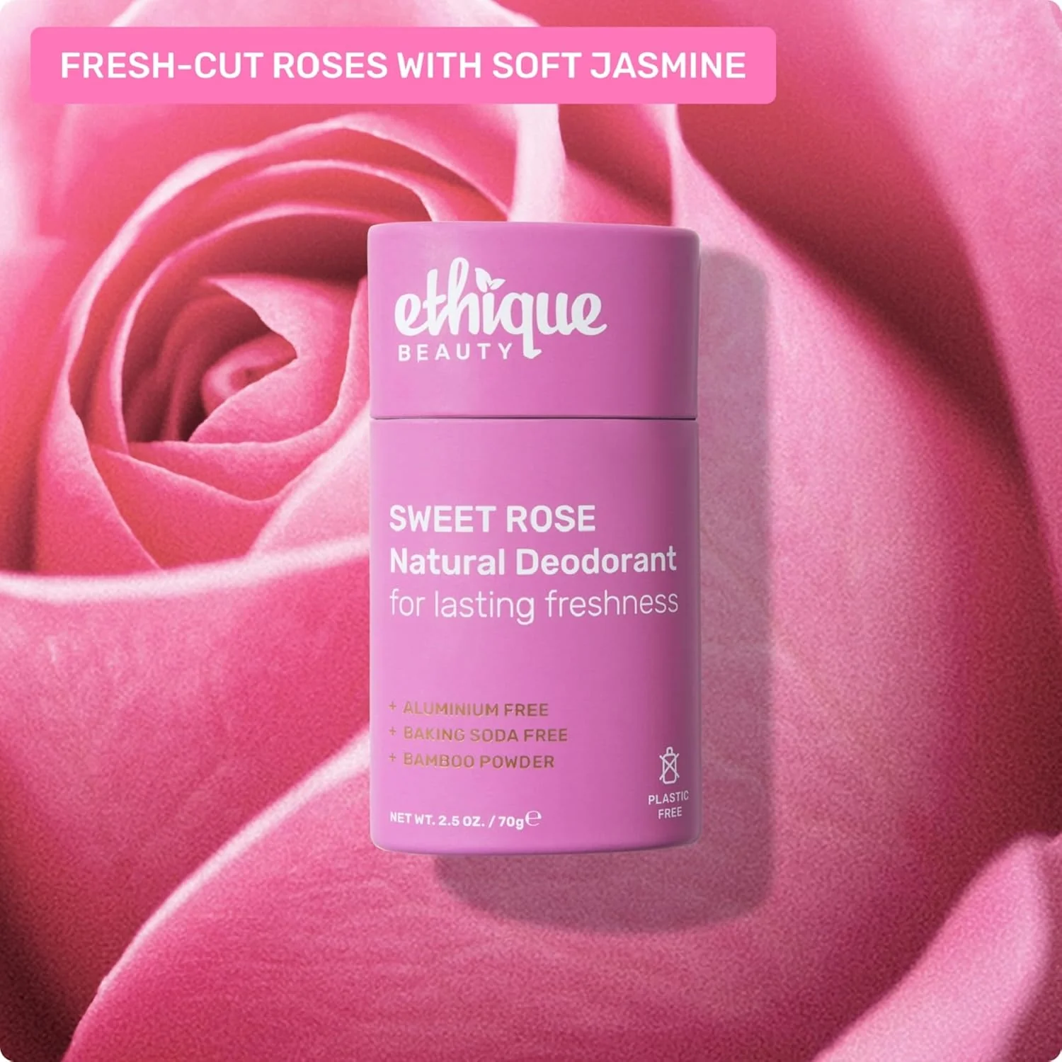 Sweet Rose Natural Deodorant - Image 2