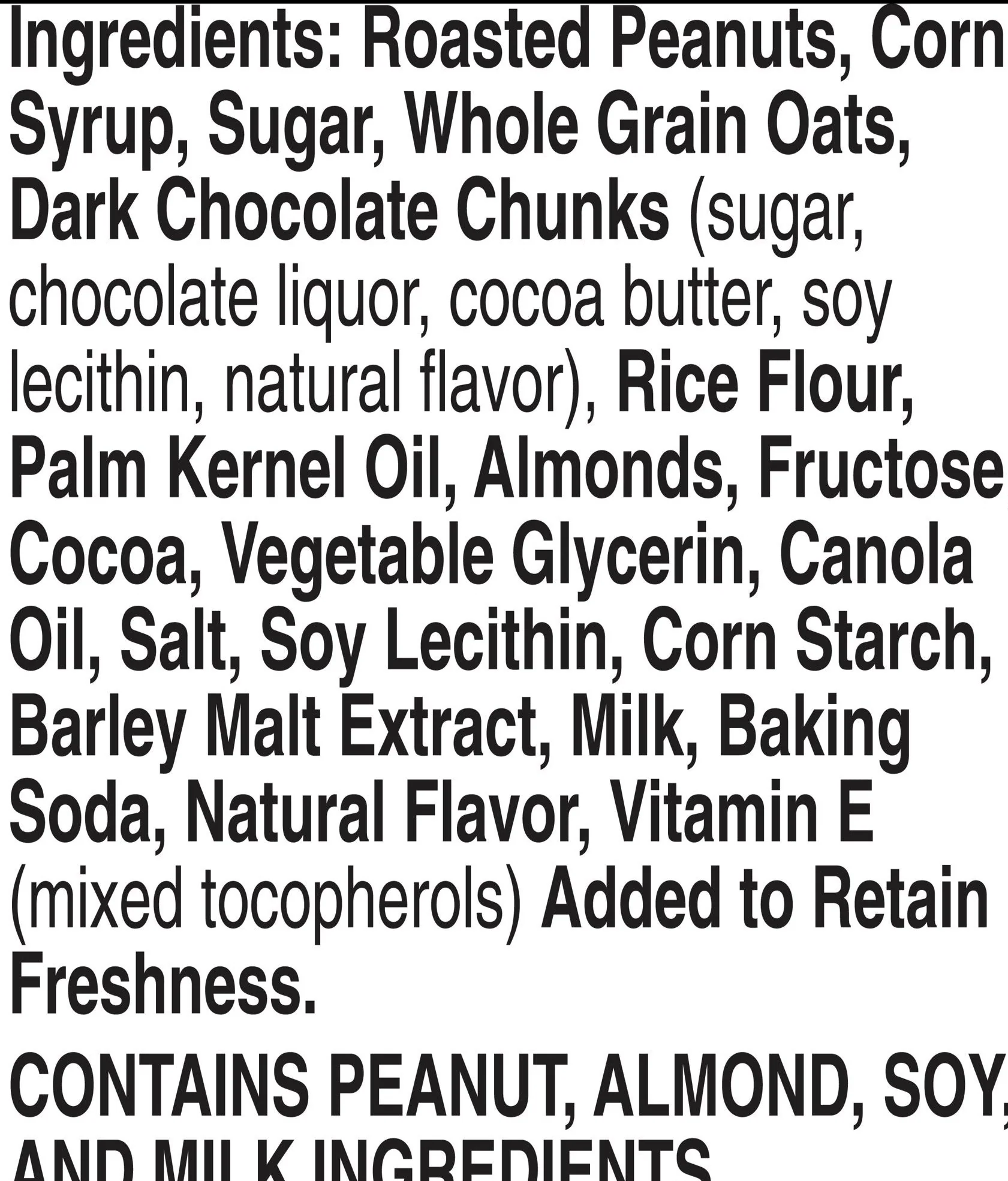 Sweet & Salty Dark Chocolate Peanut Almond Granola Bar (6 CT) - Image 3