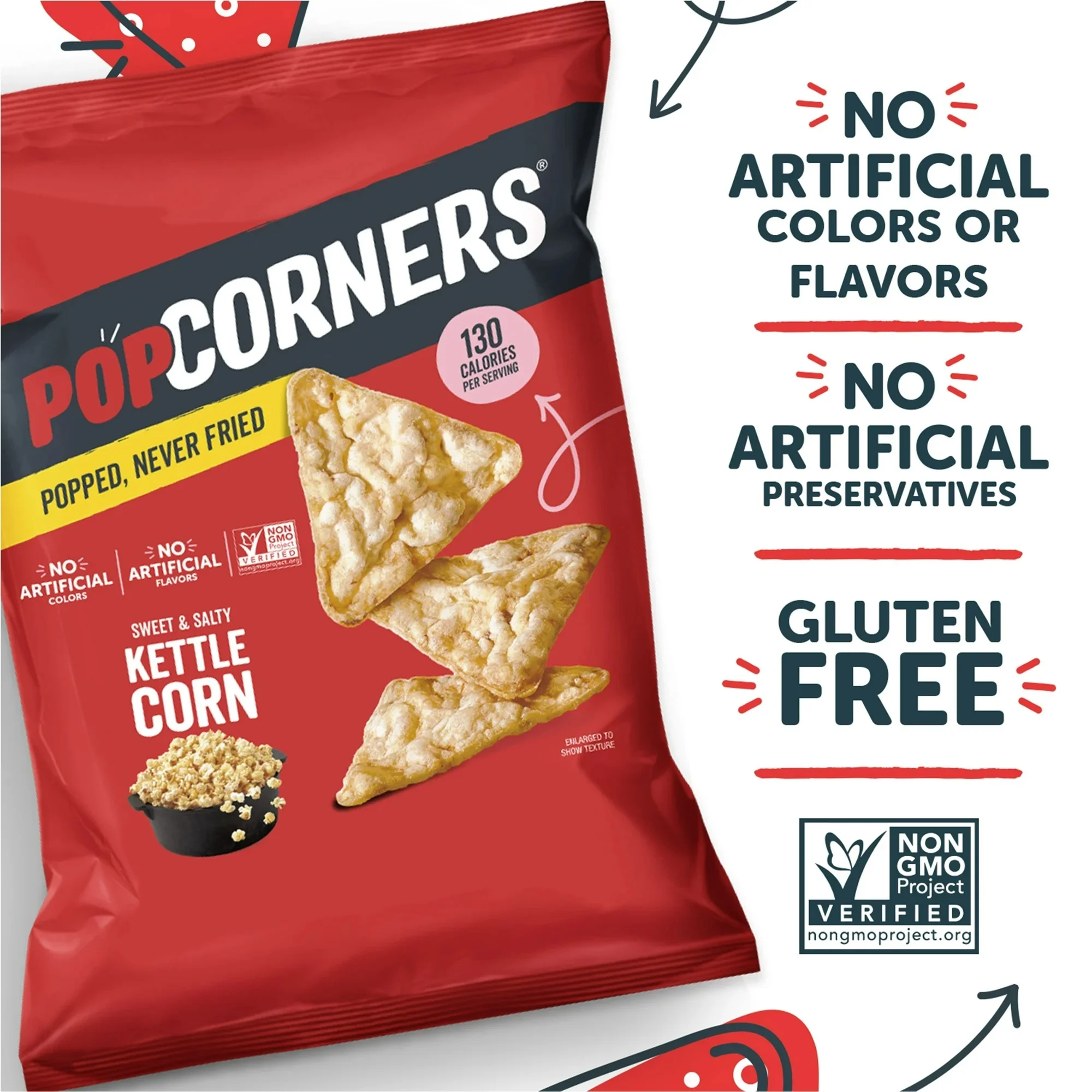 Sweet & Salty Kettle Popped Corn Snack - Image 2