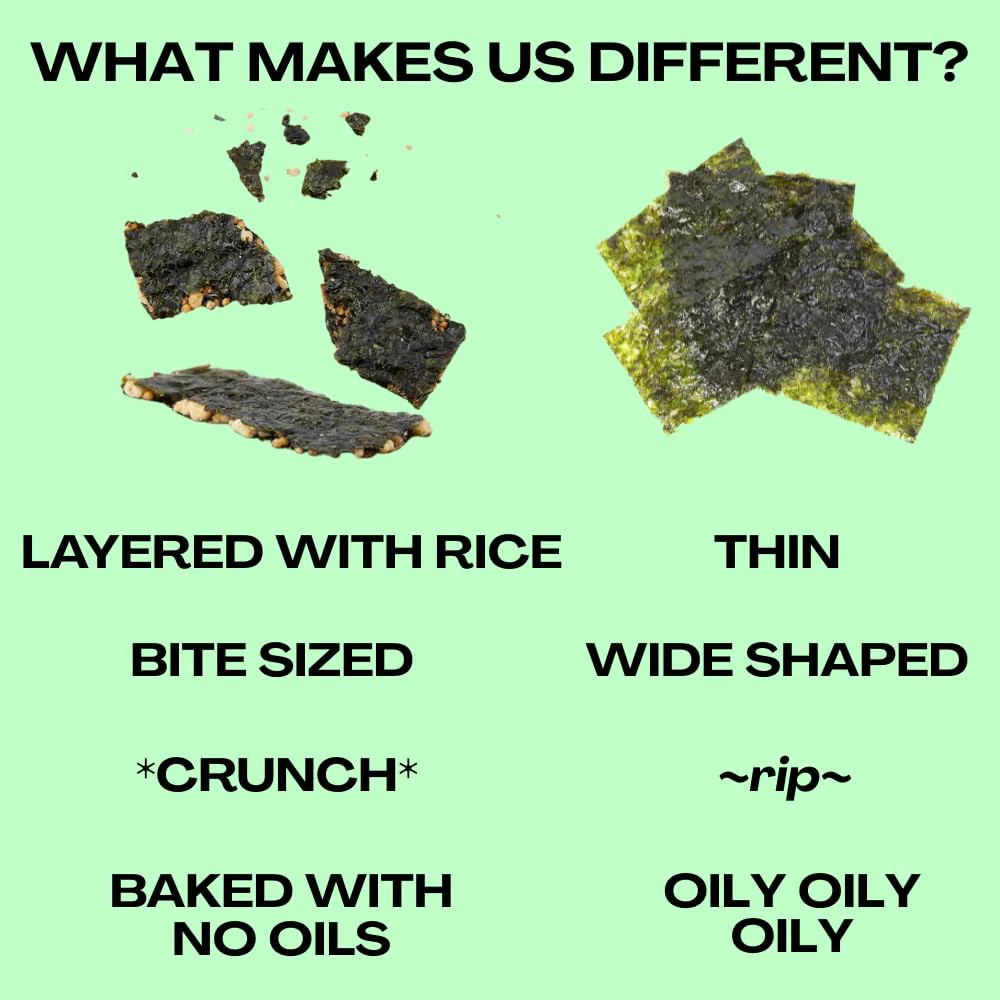 Sweet Korean Seaweed Chips - Image 2