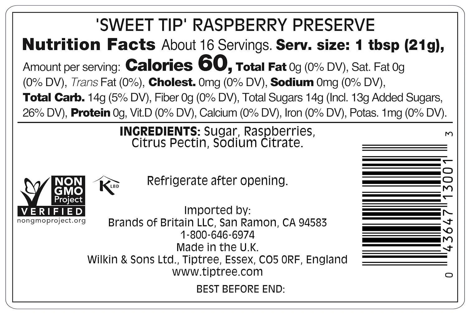 'Sweet Tip' Raspberry Preserves - Image 5