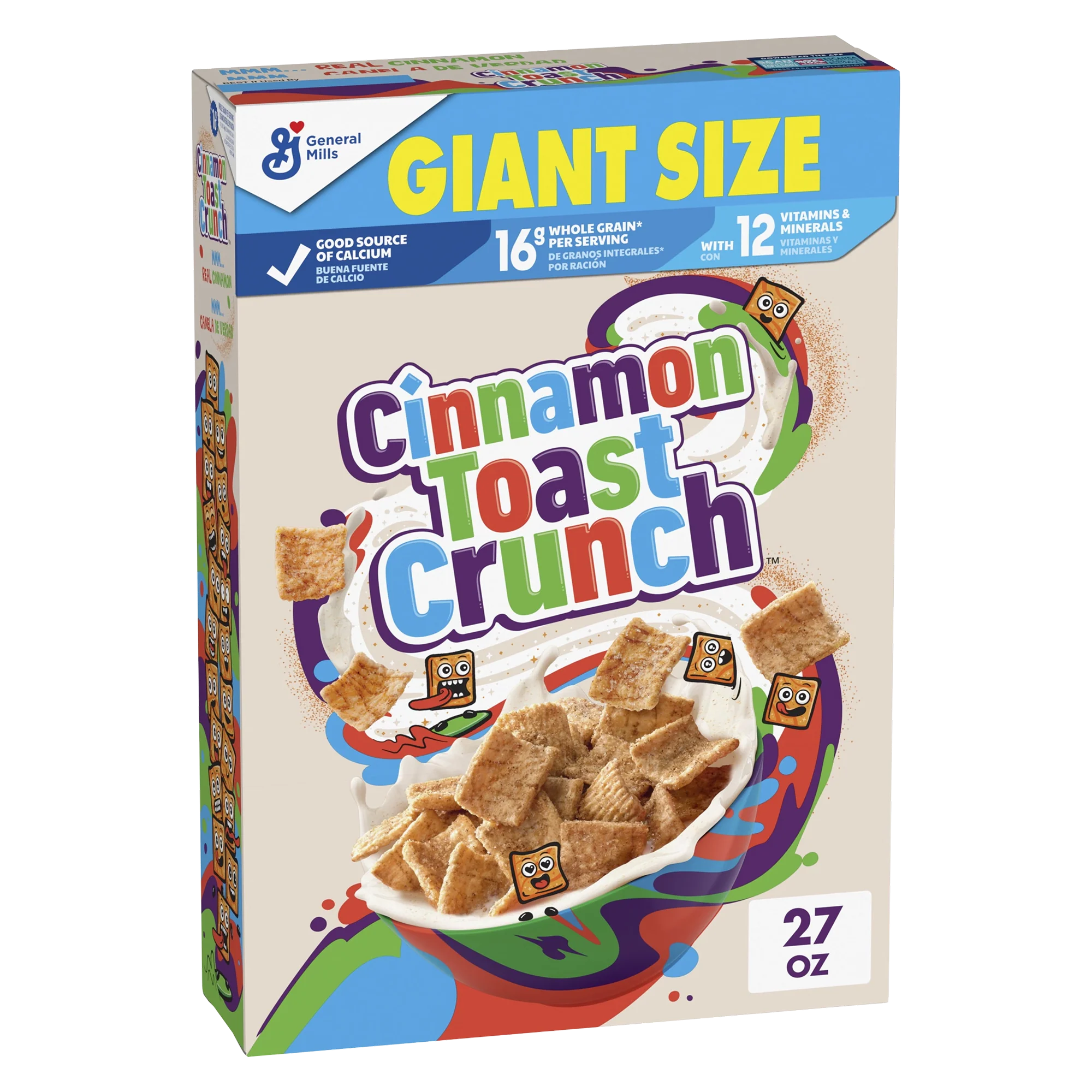 Sweetened Whole Wheat & Rice Giant Size Cereal