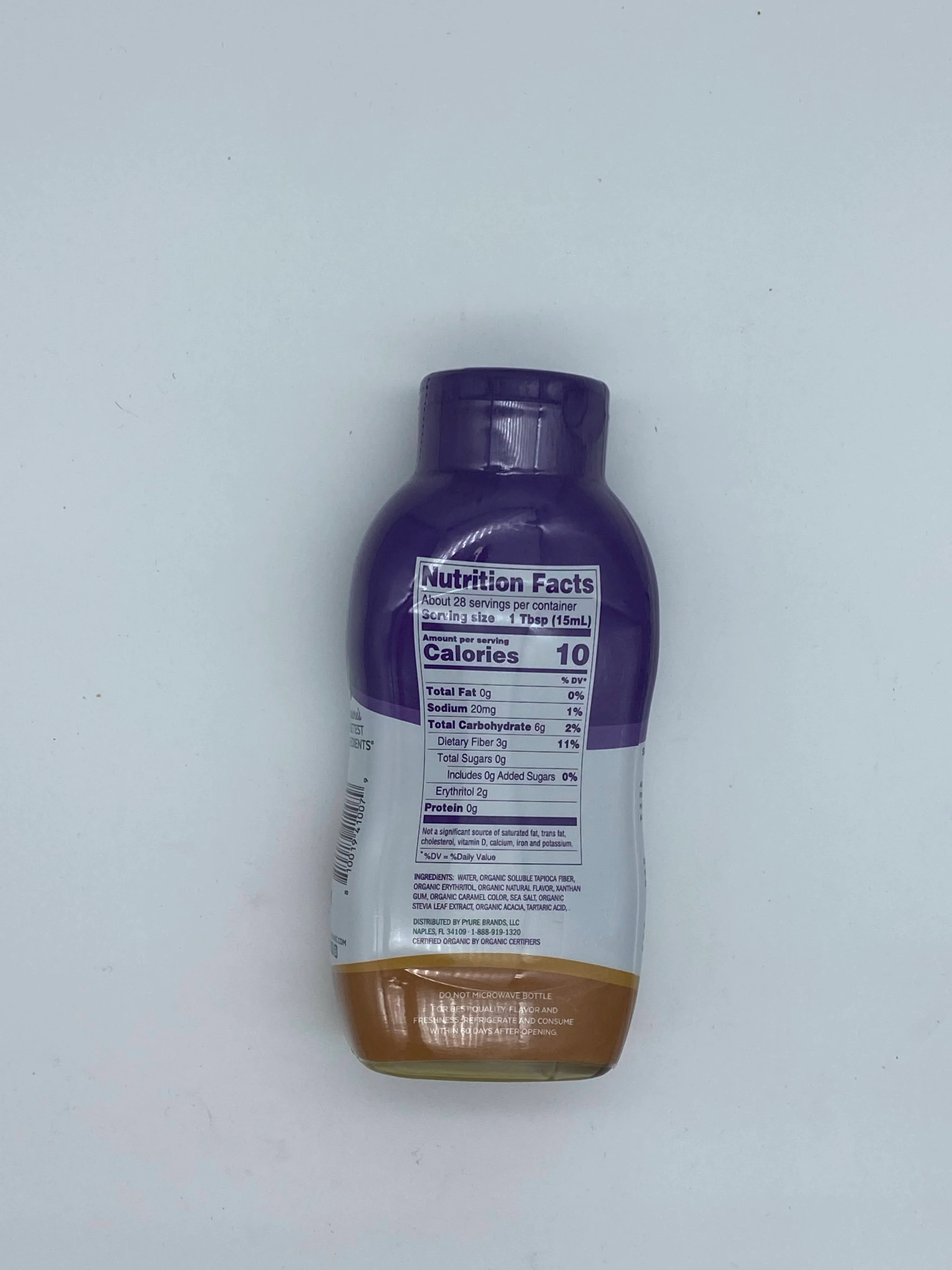 Organic Sugar Free Caramel Syrup - Image 2
