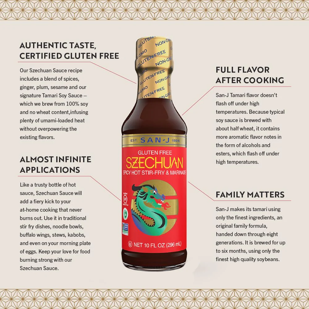 Szechuan Hot & Spicy Gluten Free Sauce - Image 3