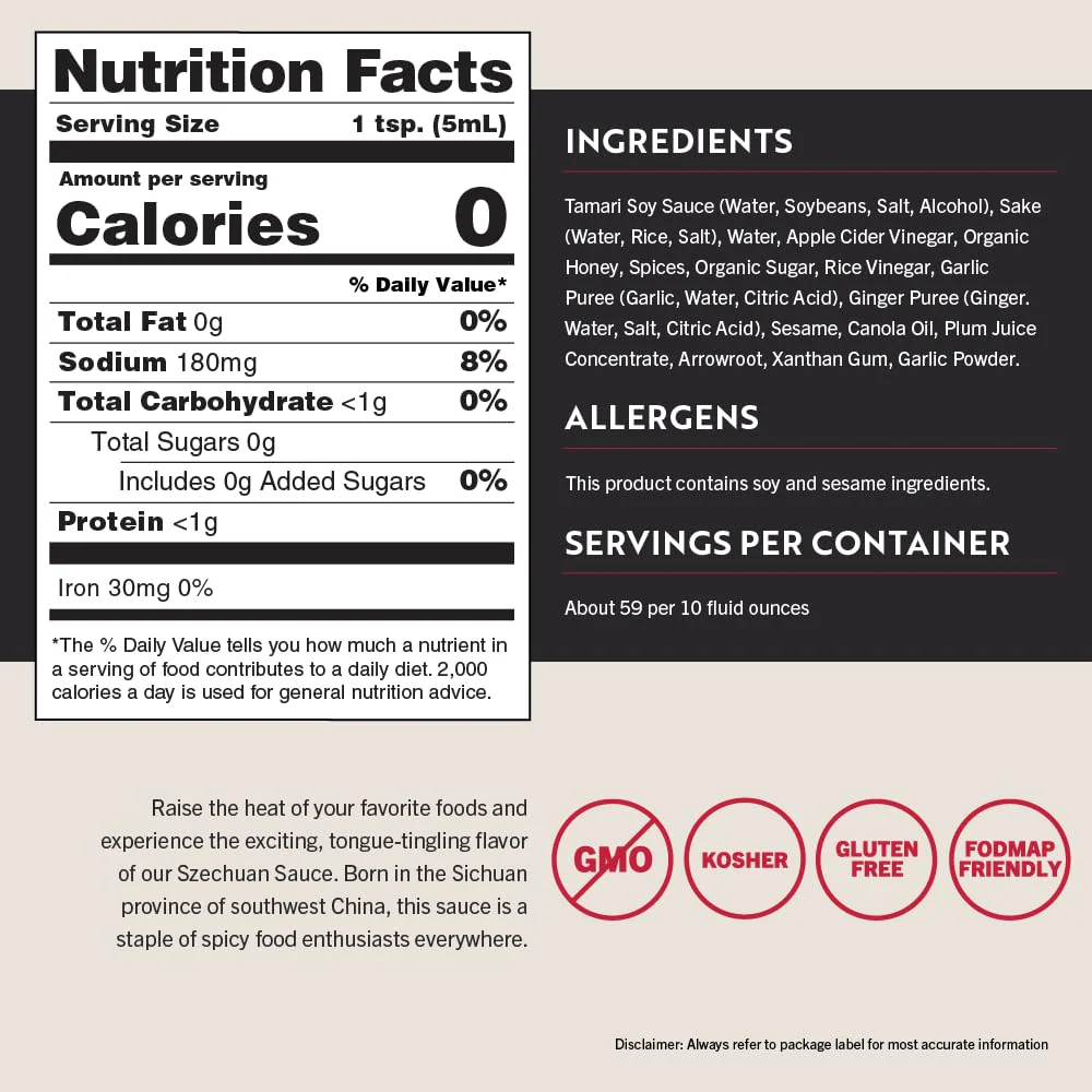 Szechuan Hot & Spicy Gluten Free Sauce - Image 4
