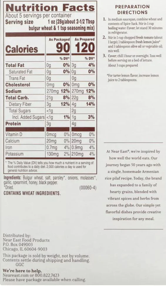 Taboule Mix Wheat Salad - Image 2
