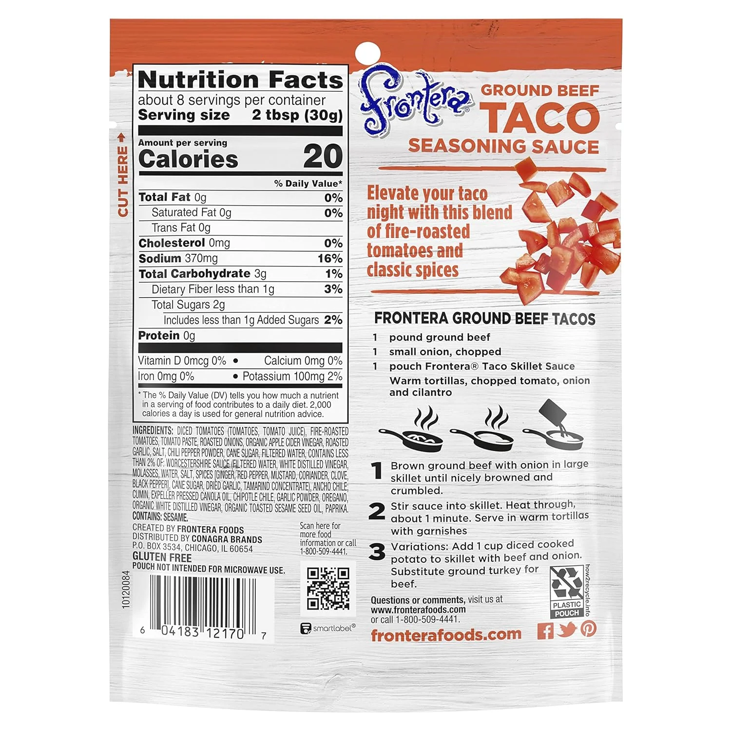 Skillet Sauce Red Chile & Cumin - Mild (6 Pack) - Image 3