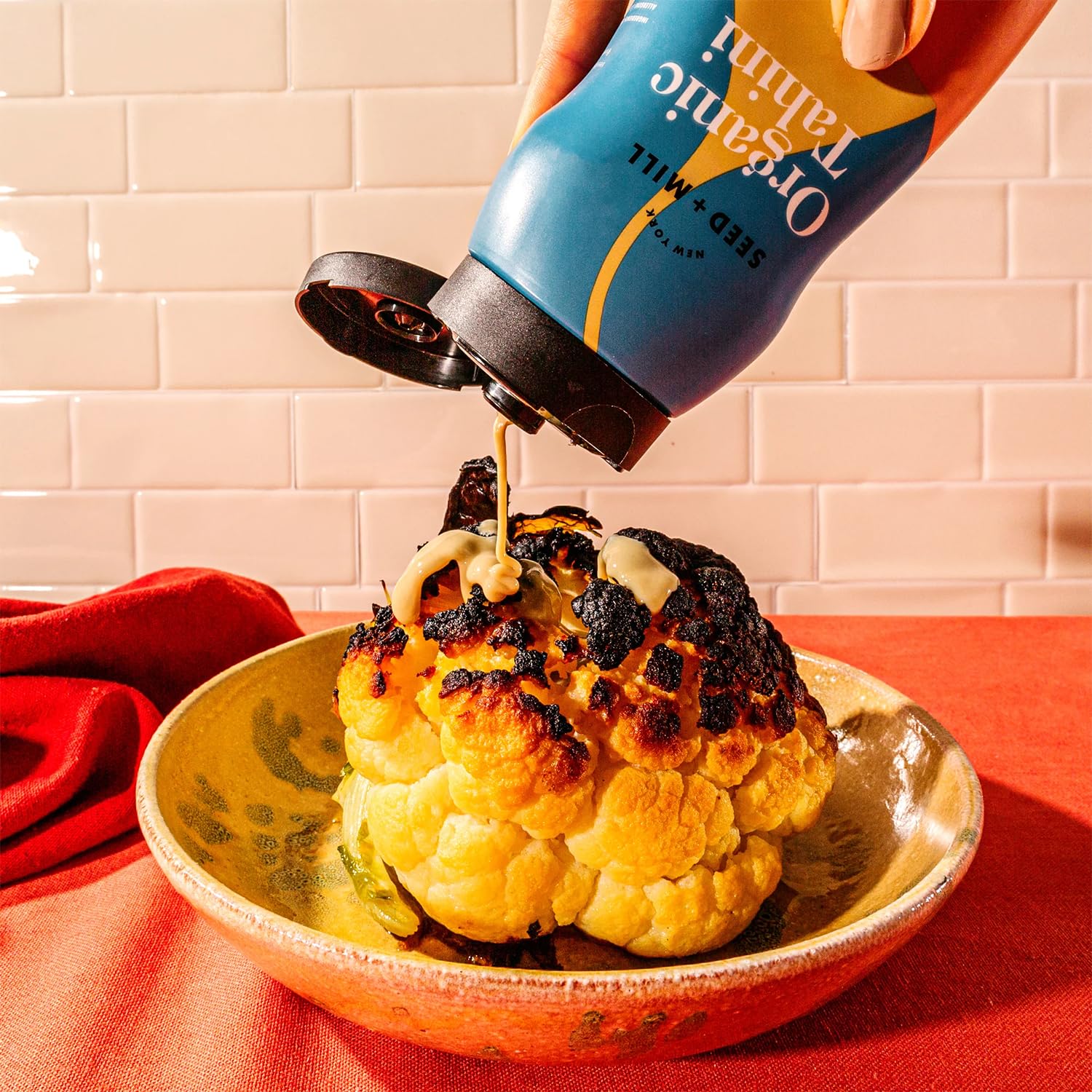 Tahini Creamy Sesame Sauce - Squeeze Bottle - Image 2