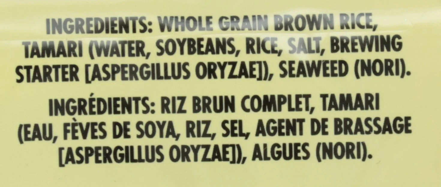 Tamari Seaweed Brown Rice Snaps - Image 2