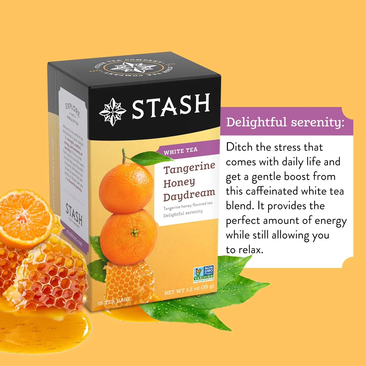 Tangerine Honey Daydream Tea (18 CT) - Image 2