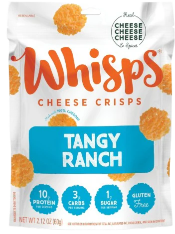 Tangy Ranch Cheese Crisps