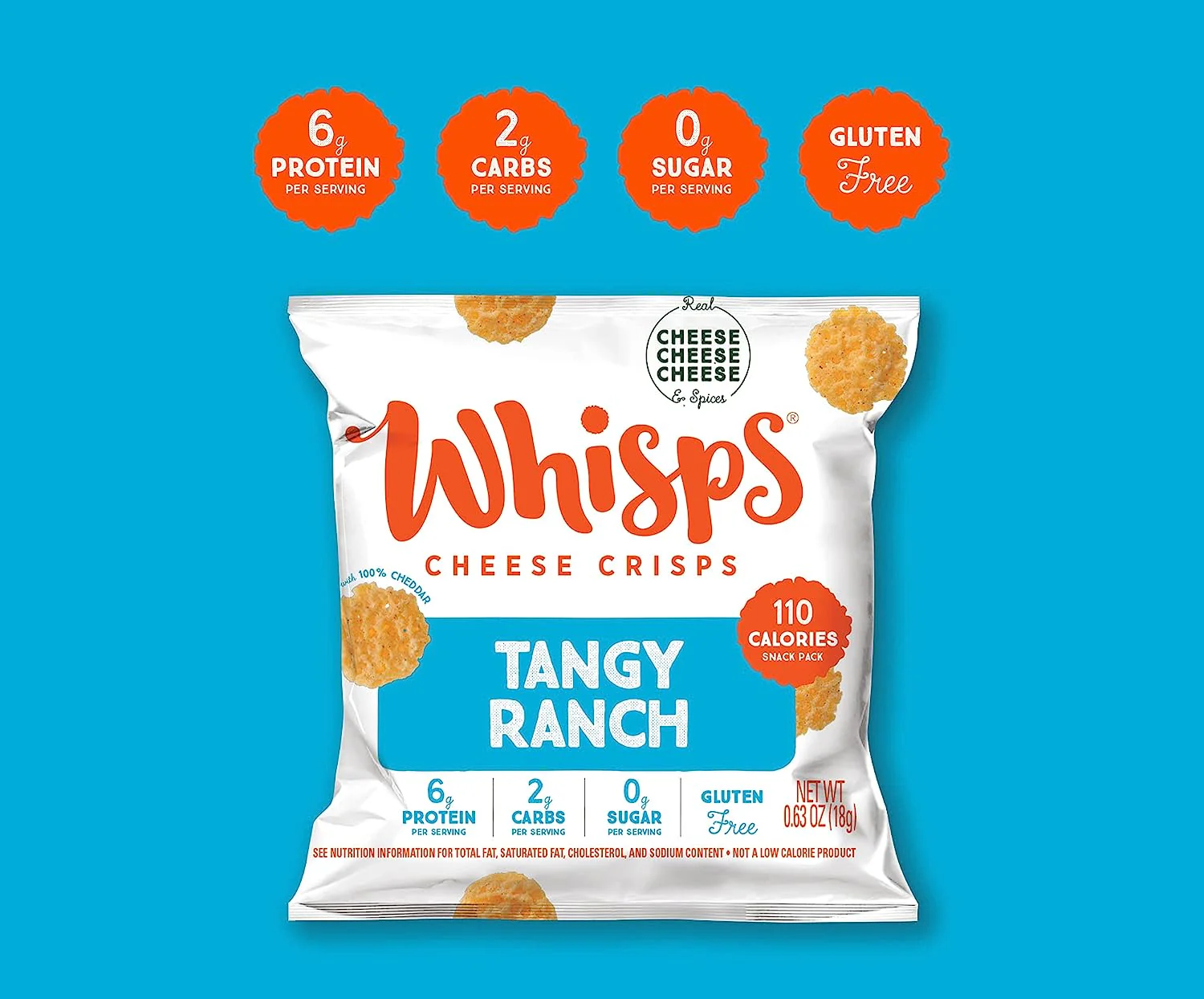 Tangy Ranch Cheese Crisps (12 CT) - Image 3