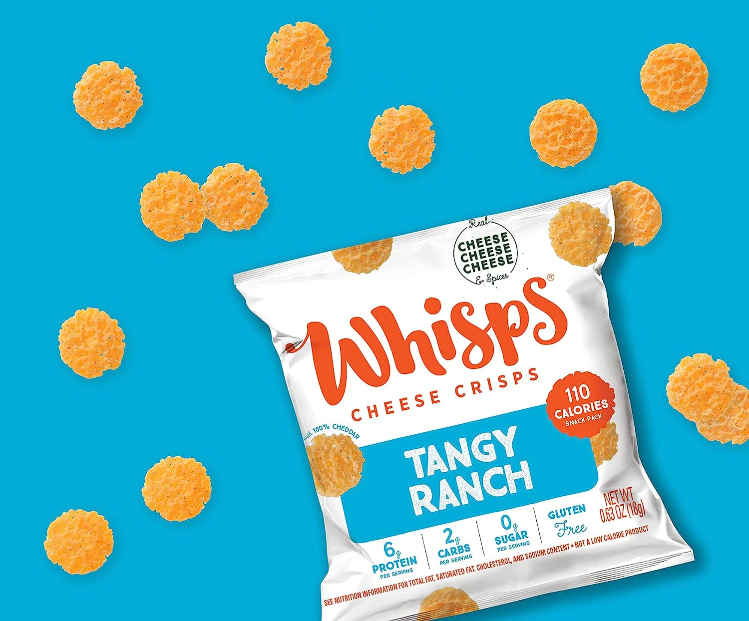 Tangy Ranch Cheese Crisps (12 CT) - Image 4