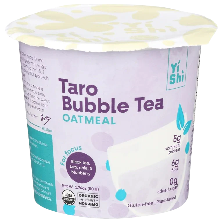 Taro Bubble Tea Oatmeal (6 Pack) - Image 2