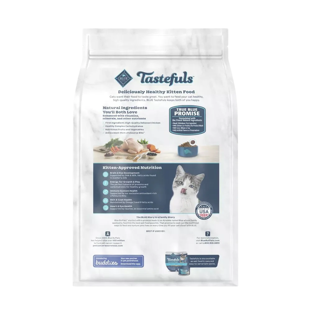 Tastefuls Kittens Dry Cat Food with Chicken & Brown Rice - Image 4