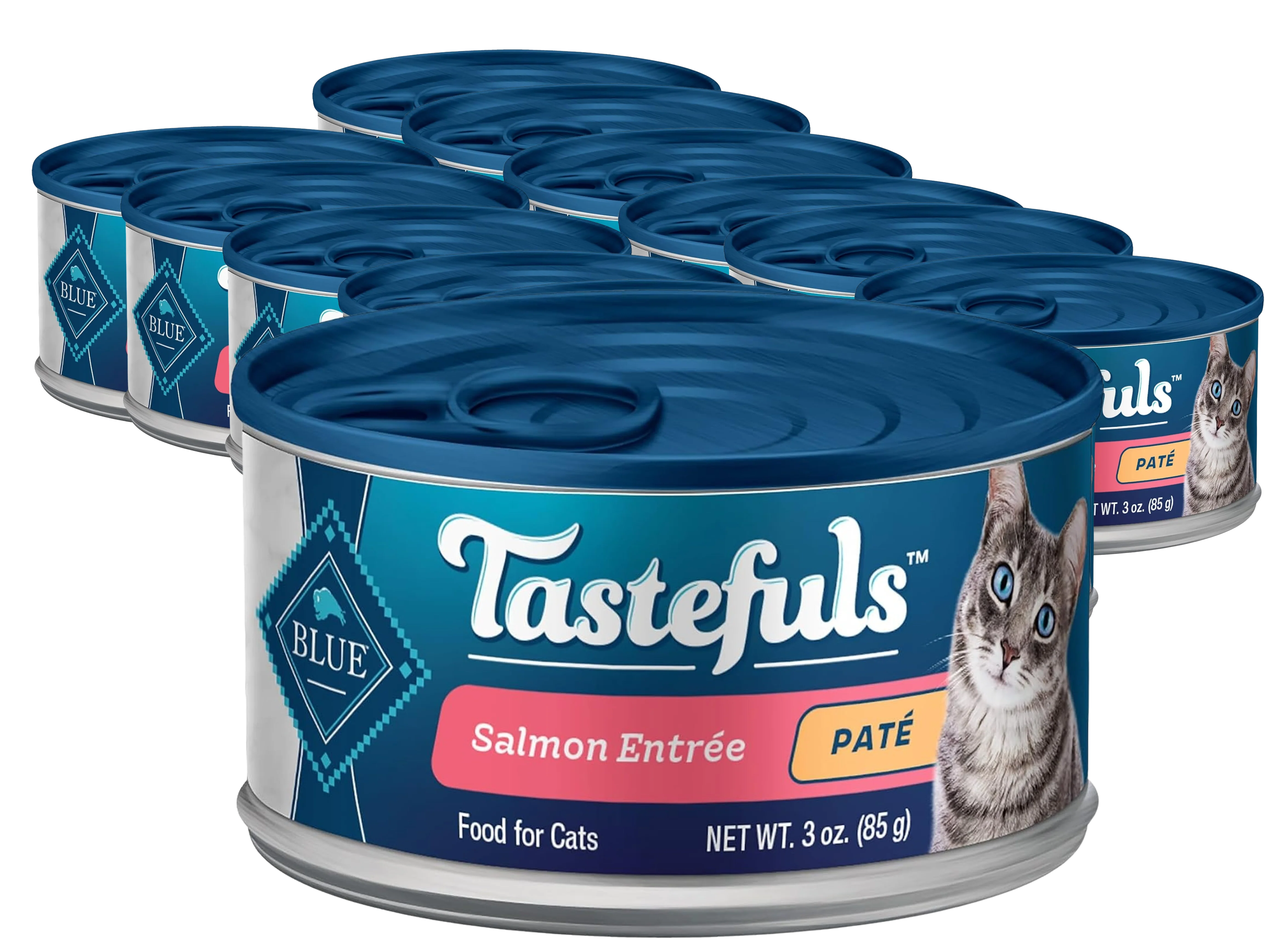 Tastefuls Salmon Entree Wet Cat Food (12 Pack)