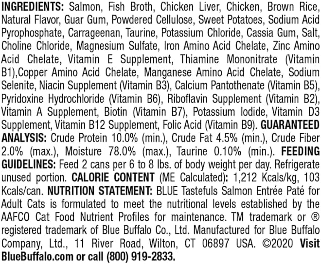 Tastefuls Salmon Entree Wet Cat Food (12 Pack) - Image 5