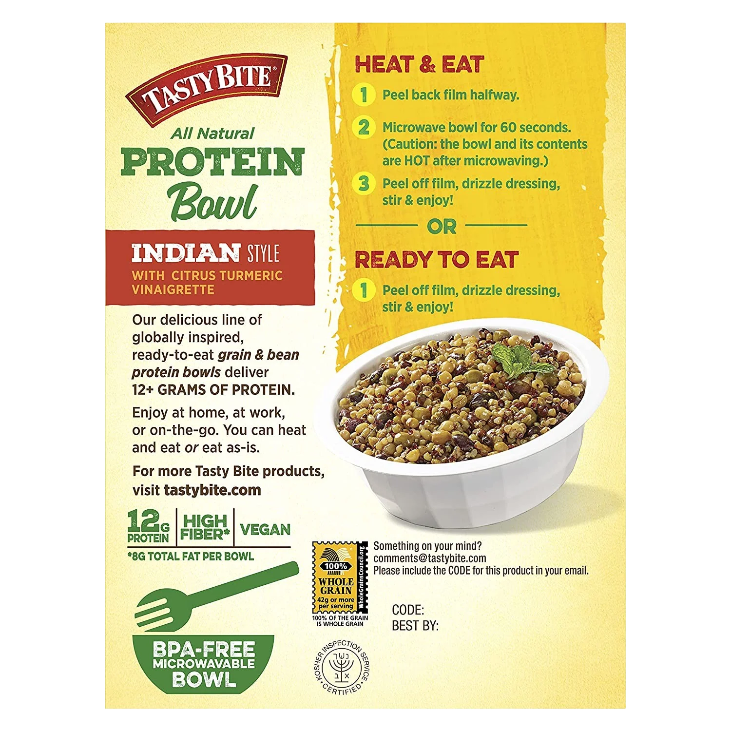 Indian Style Protein Bowl - Image 2